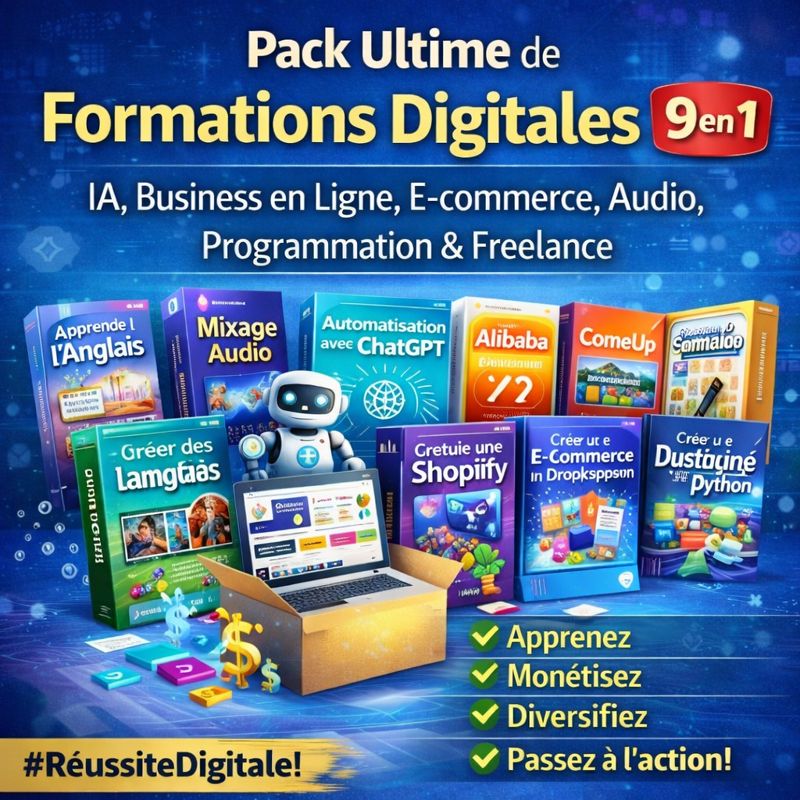 Pack formations digitales