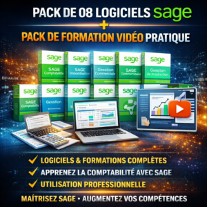PACK DE 08 LOGICIELS SAGE
