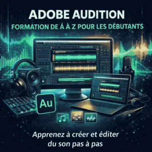 Adobe Audition – Formation Complète A à Z pour Débutants : Maîtrisez le Montage Audio comme un Pro
