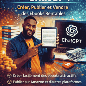 Vivre de ses Livres Numériques avec ChatGPT – Créer, Publier et Vendre des Ebooks Rentables