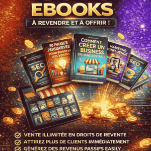 Pack Ultime de 3000 E-books : Business, Argent, Développement Personnel & Digital