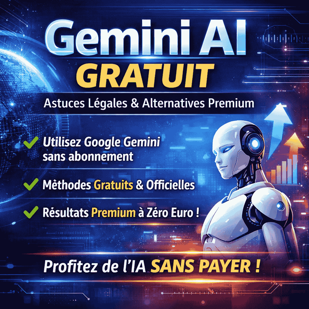 Gemini AI : Accédez aux Fonctionnalités Avancées GRATUITEMENT – Astuces Légales & Alternatives Premium