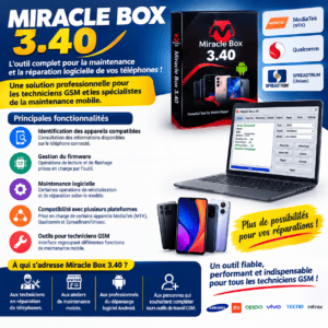 Miracle Box 3.40 – Logiciel de déblocage de tout téléphone